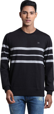 COLORPLUS Full Sleeve Striped Men Sweatshirt