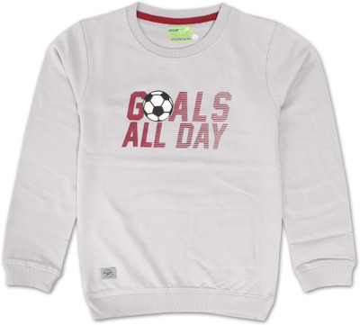 Color Hunt Full Sleeve Printed Boys Sweatshirt