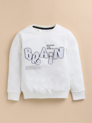 Giniekids Full Sleeve Printed Boys Sweatshirt