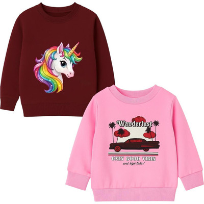 The Knight Riders Full Sleeve Graphic Print Baby Boys & Baby Girls Sweatshirt