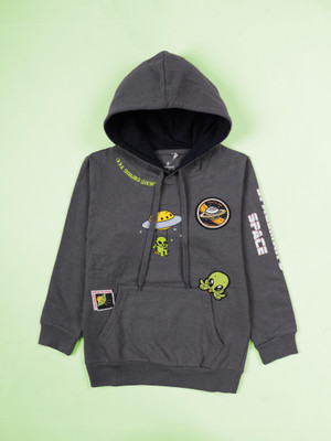 KiddoPanti Full Sleeve Printed Boys Sweatshirt