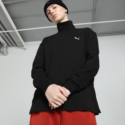 PUMA Full Sleeve Solid Women Sweatshirt