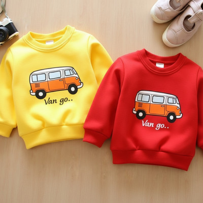 YAKFIT Full Sleeve Solid, Printed, Graphic Print Boys & Girls Sweatshirt