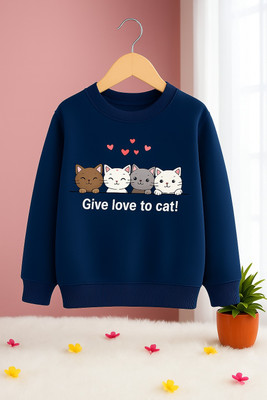 psv fashion Full Sleeve Printed Baby Boys & Baby Girls Sweatshirt