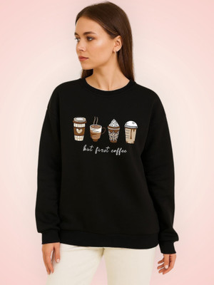 HouseOfCommon Full Sleeve Printed Women Sweatshirt