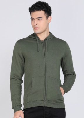 PETER ENGLAND Full Sleeve Solid Men Sweatshirt