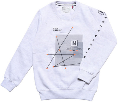 PROVOGUE Full Sleeve Printed Boys & Girls Sweatshirt