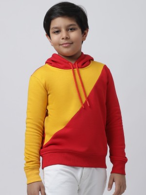 Rute Full Sleeve Color Block Boys Sweatshirt