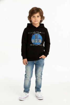 King Born Full Sleeve Printed Boys & Girls Sweatshirt