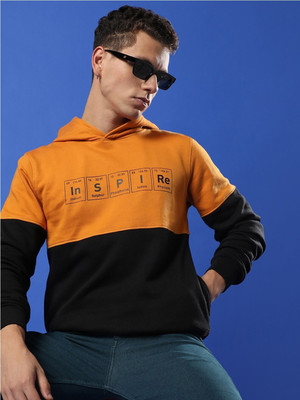 GETGOLF Full Sleeve Color Block Men Sweatshirt