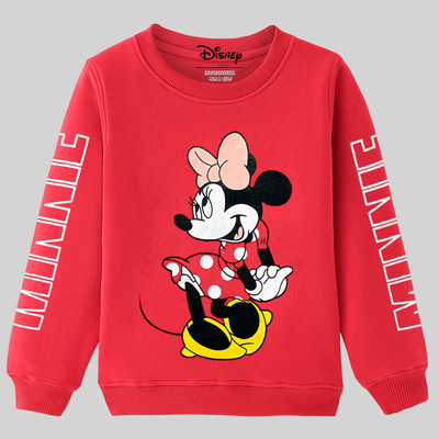 DISNEY BY MISS & CHIEF Full Sleeve Printed Girls Sweatshirt