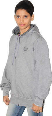 GoodluckSB Full Sleeve Solid Women Sweatshirt