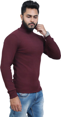 FREAKS Full Sleeve Solid Men Sweatshirt