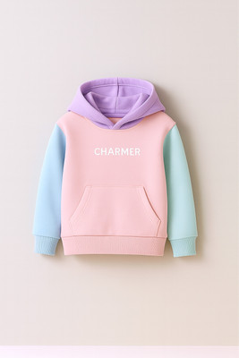 Bubble Berry Full Sleeve Solid Girls Sweatshirt