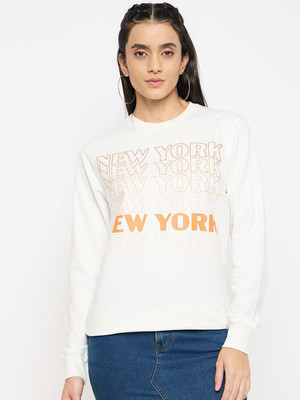 Mast & Harbour Full Sleeve Graphic Print Women Sweatshirt