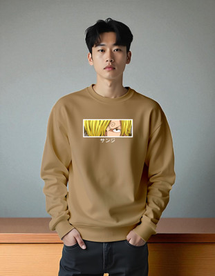 flyind Full Sleeve Graphic Print Men Sweatshirt