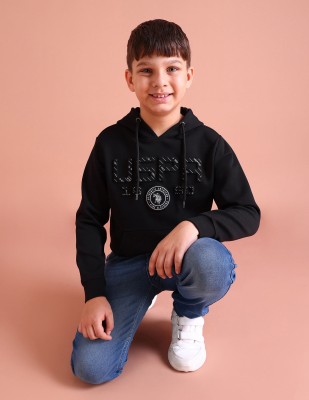 U.S. POLO ASSN. Full Sleeve Printed Baby Boys Sweatshirt