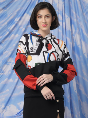TANDUL Full Sleeve Printed Women Sweatshirt
