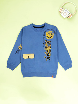 KiddoPanti Full Sleeve Graphic Print Boys Sweatshirt