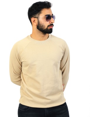 Urbon Fox Full Sleeve Solid Men Sweatshirt