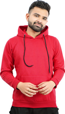 Tween Trends Full Sleeve Solid Men Sweatshirt