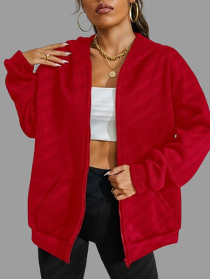 SPOWEARY Full Sleeve Solid Women Sweatshirt