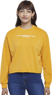 Honey By Pantaloons Full Sleeve Printed Women Sweatshirt