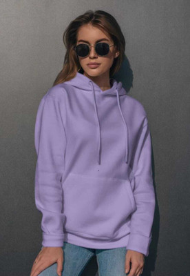 Pwexz Full Sleeve Solid Women Sweatshirt