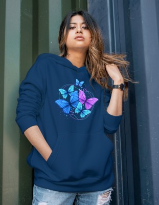 Povaxpo Full Sleeve Graphic Print Women Sweatshirt
