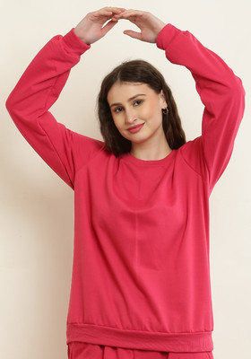 CANIDAE FASHION Full Sleeve Solid Women Sweatshirt