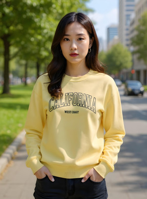 FLYIND VOGUE OUTFIT Full Sleeve Printed Women Sweatshirt