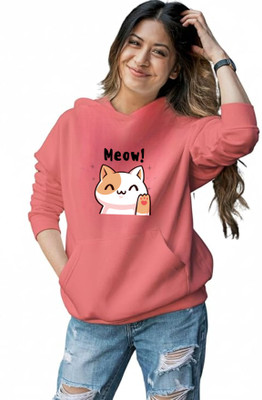 Wellvery Full Sleeve Graphic Print, Printed Women Sweatshirt