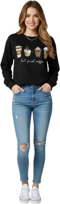 Stylezone Full Sleeve Self Design Women Sweatshirt