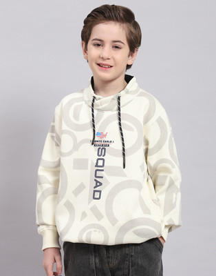 MONTE CARLO Full Sleeve Printed Boys Sweatshirt