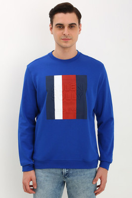 Allen Solly Full Sleeve Self Design Men Sweatshirt