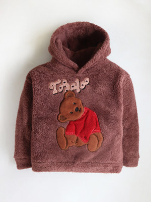 Cherry Crumble Full Sleeve Solid Boys & Girls Sweatshirt