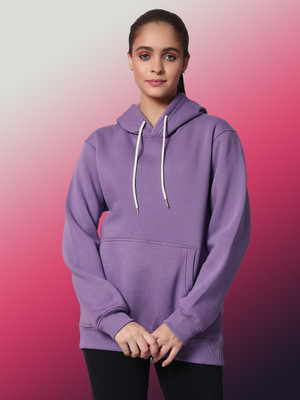 OBAAN Full Sleeve Solid Women Sweatshirt