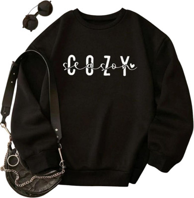 Draxstar Premi Full Sleeve Printed Women Sweatshirt