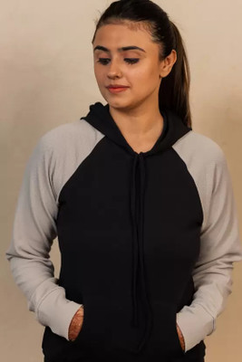 METRONAUT Full Sleeve Solid Women Sweatshirt