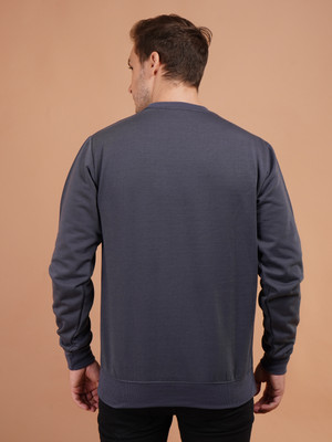 AAITHAN Full Sleeve Solid Men Sweatshirt