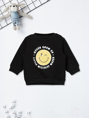 MAX Full Sleeve Printed Baby Boys Sweatshirt