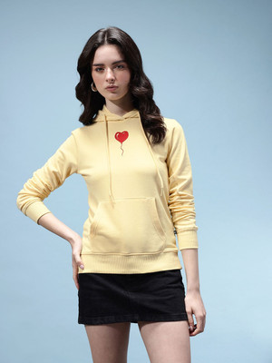 Glitchez Full Sleeve Printed Women Sweatshirt