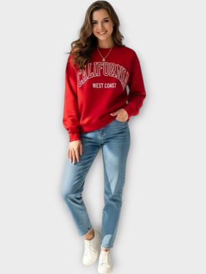 Stylezone Full Sleeve Self Design Women Sweatshirt