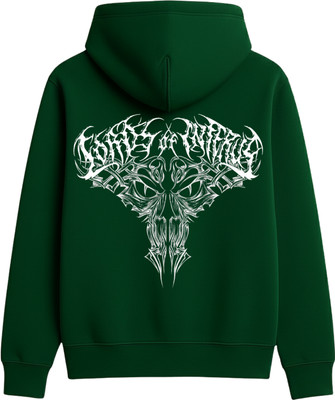 MARVIX Full Sleeve Graphic Print, Self Design Men Sweatshirt