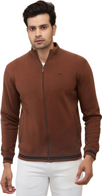 COLORPLUS Full Sleeve Solid Men Sweatshirt