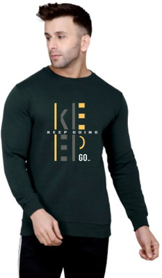 SLOWLORIS Full Sleeve Printed Men Sweatshirt