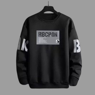 stylesmyth Full Sleeve Printed Men Sweatshirt