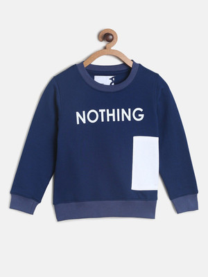 TALES & STORIES Full Sleeve Printed Boys Sweatshirt
