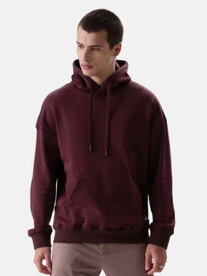 Picpok Trends Full Sleeve Solid Men Sweatshirt