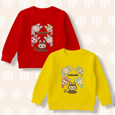 cottbray Full Sleeve Printed Girls Sweatshirt